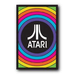  Atari Blacklight Poster 2600 Vintage Color Game 22014 