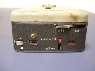   1950s Rare Mohawk Midgetape Chief Model 400 Transistor tape recorder