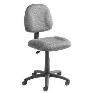   Boss Office Products Adjustable Deluxe Fabric Posture Chair Office