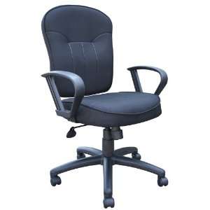   BOSS BLACK FABRIC TASK CHAIR W/ LOOP ARMS   Delivered