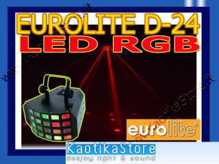 EUROLITE D 24 LED RGB LED effetto luce LED RGB grande impatto 