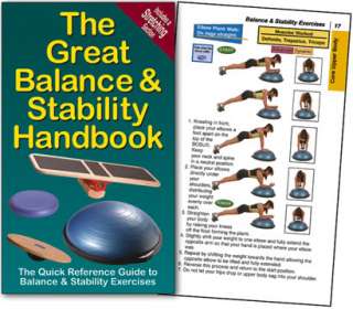 Dual Purpose Wobble/Balance Cushion & Exercise Handbook  