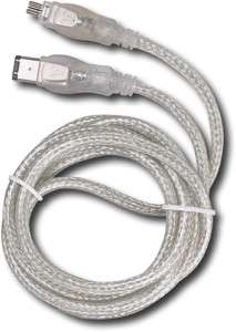 Dynex   6 FireWire Cable 6 pin to 4 pin TE FW1394 6 4  