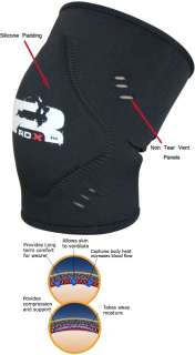 RDX Pro Neoprene Knee Brace Cap Support Pad MMA Guard L  