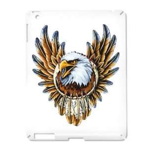   Case White of Bald Eagle with Feathers Dreamcatcher 