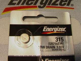Energizers assortment of nearly 50 different watch battery types 