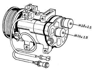   Compresseur climatisation Audi A4 (4 Cyl) D/Td 1/95 