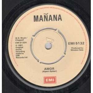  AMOR 7 INCH (7 VINYL 45) UK EMI 1981 MANANA Music
