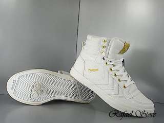Scarpe Donna Sneaker HUMMEL 39 Bianche Brillantini High Luxury Lady 