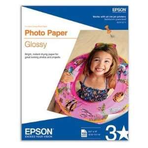   Selected Photo Glossy 8.5x11 100sheets By Epson America Electronics