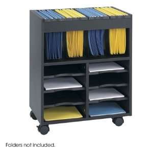  FranklinCovey Go Cart File Cart by Safco   Black Office 