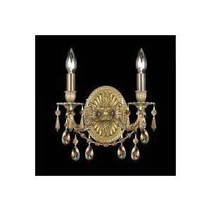   Crystorama 2 Light Wall Sconce   Gramercy Collection