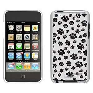    Paw Print Black on iPod Touch 4 Gumdrop Air Shell Case Electronics