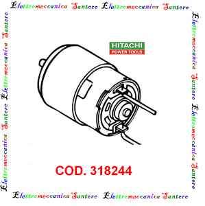 MOTORINO AVVITATORE TRAPANO BATTERIA HITACHI 9,6   12V  