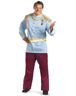 Mens Deluxe Plus Size Disney Prince Charming Costume  Plus Size 