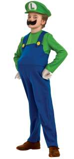 Toddler Deluxe Luigi Costume   Nintendo Super Mario Brothers Costumes