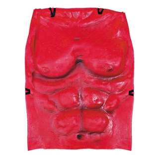 Adult Devil Chest Piece   The Devil Chest is made o latex painted in 