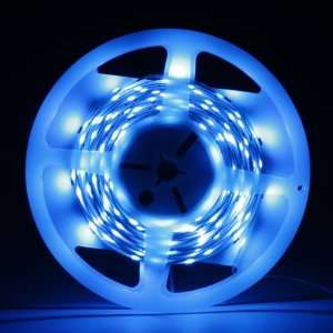  Blue 5M 150 LED 5050 SMD Flexible Car DIY Strip Light Automotive