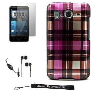  Cover / 2 Piece Snap On Crystal Protective Hard Case for HTC Inspire 