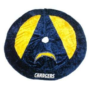  San Diego Chargers Tree Skirt   NFL Football Sports 