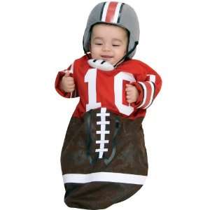 Party By Rubies Costumes Football (Red) Deluxe Bunting Infant Costume 