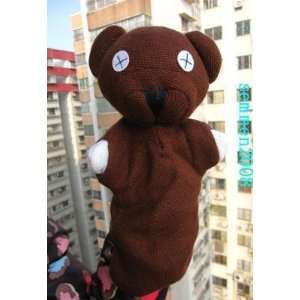 Rare Mr. Bean 11 Teddy Bear Hand Sock Puppet Plush Doll  Toys 