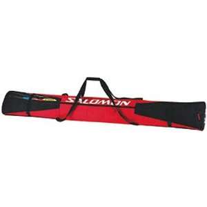  Salomon 1 Pair Ski Bag   180 cm (Bright Red/Black) Sports 