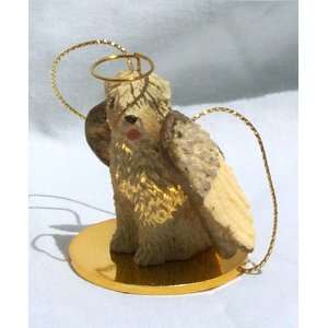  Soft Coated Wheaten Angel Dog Ornament