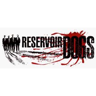  Reservoir Dogs   Logo with Silouettes   Large Jumbo Vinyl 