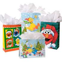 Bulk Sesame Street Elmo & Friends Large Gift Bags at DollarTree