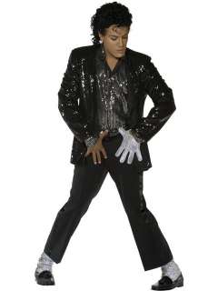Costume carnevale Micheal Jackson Billie Jean Tg.L#7378  