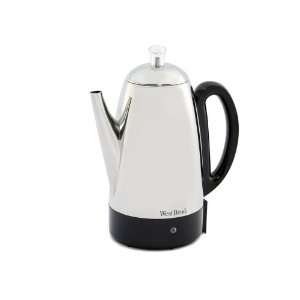  New   12 Cup Electric Percolator by West Bend Kitchen 