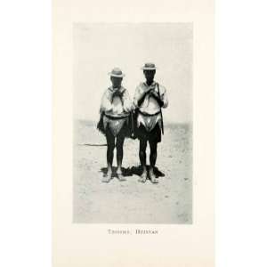  1908 Print Tzotzils Huixtan Mexico Indigenous People 