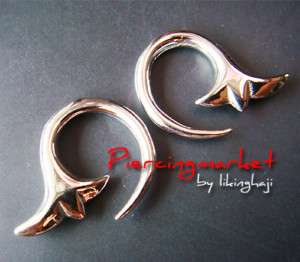 8g 3mm Ear Plugs Rings Earrings 8 Gauge Talon Taper Body Piercing GIFT 