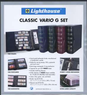 for 1 *NEW* Lighthouse Red Vario G Classic Binders  