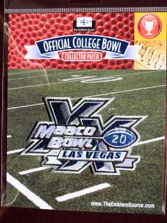 College Football Maaco Bowl Las Vegas Patch 2011/12 Boise State 