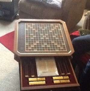   Classic Collectors Edition SCRABBLE 24 Karat Gold Turntable Board