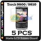 3X Anti Glare Matte Screen Protector Cover Blackberry Torch 9800 9810 