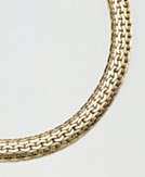    14k Gold Mesh Necklace  