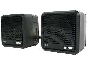   Go Rock TRMS03SR Bluetooth Portable 3D Surround Speakers