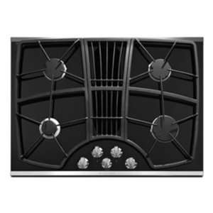  Series II KGCD807XSS 30 Gas Cooktop with 325 CFM Downdraft Vent 