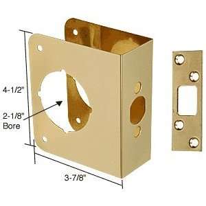 Lock and Door Reinforcer for 1 3/8 Thick Door 2 3/8 Backset 