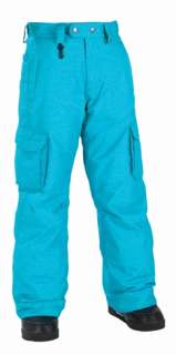 686 Girls Smarty Lily Insulated Pant 2012, Turquoise, S