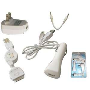  5in1 Combination Charger for iPhone, car Charger+home 