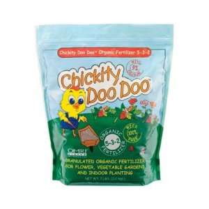  Chickity Doo Doo Organic Fertilizer, 7 Lbs Patio, Lawn & Garden