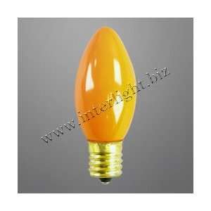  7C9/TY 7W INTERMEDIATE TRANS YELLOW Light Bulb / Lamp Z 