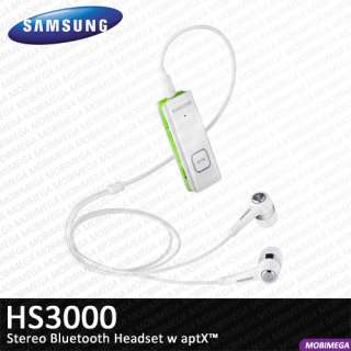 Samsung HS3000 A2DP aptX Music Streaming Stereo Bluetooth Headset 