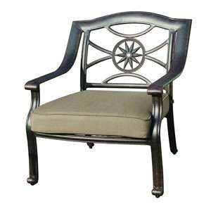  Darlee DL506 1 AB Ten Star Club Outdoor Lounge Chair 