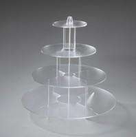 tier professional cake stand clear acrylic perfect for weddings and 