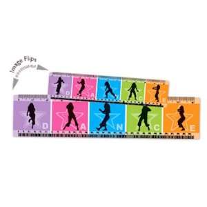  Dance Motion Plastic Flip Ruler